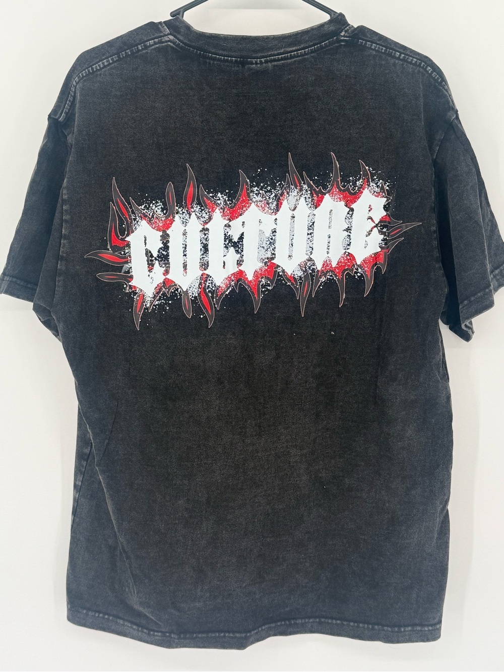 Culture Washed Black Logo Short Sleeve Tee - Men's - Picture 4 of 4
